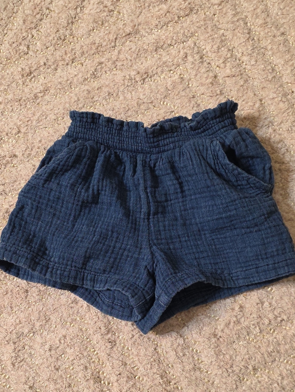 GAP Navy Blue Girls Casual Cotton Shorts